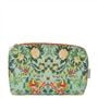 Ikebana Damask Aqua Medium Washbag