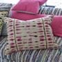 Shibori Fuchsia Decorative Pillow