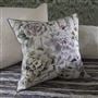 Kyoto Flower Slate Decorative Pillow