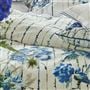 Kyoto Flower Indigo Cotton Bed Linen