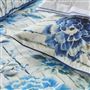 Kyoto Flower Indigo Cotton Bed Linen