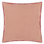 Brera Lino Nasturtium & Papaya Cushion - Reverse