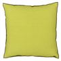 Brera Lino Lime & Moss Linen Decorative Pillow