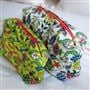 Brocart Decoratif Lime Kosmetiktasche medium