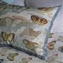 Butterfly Studies Parchment Decorative Pillow