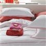 Astor Coral & Rosewood Cotton Bed Linen