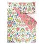 Brocart Decoratif Fuchsia Double Duvet Cover