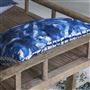 Parquet Batik Indigo Decorative Pillow