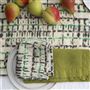 Lario Moss Linen Table Cloth, Runner, Placemats & Napkins 