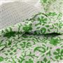 Emerald Block Printed Quilt