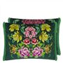 Eleonora Velours Viridian Cushion