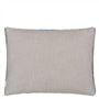Cartouche Azure Cushion - Reverse