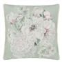 Fleur Blanche Eau de Nil Cushion