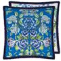 Eleonora Embroidered Cobalt Cushion