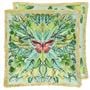 Celastrina Embroidered Turquoise Cushion