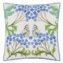 Eleonora Linen Cobalt Cushion - Reverse