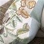 Isabella Embroidered Cameo Linen Decorative Pillow