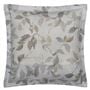 Fleur Blanche Platinum European Sham - Reverse