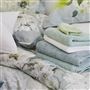 Fleurs Blanche Platinum Bedding