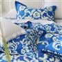 Isolotto Cobalt Cotton Bed Linen