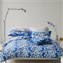 Isolotto Cobalt Cotton Bed Linen