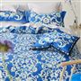 Isolotto Cobalt Cotton Bed Linen