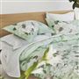 Fleur Blanche Eau De Nil Pure Linen Bed Linen