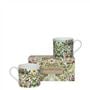 Ikebana Damask set of 2 Mugs