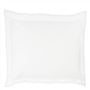 Astor White European Pillowcase