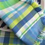 Madrasi Cobalt Cotton Runner, Placemats & Napkins