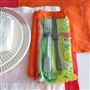 Lario Zinnia Linen Table Cloth, Runner, Placemats & Napkins 