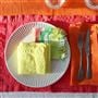 Lario Lemon Linen Table Cloth, Runner, Placemats & Napkins 