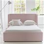 Amalfi Bed -Double - Brera Lino - Pale Rose