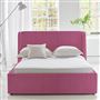 Amalfi Bed -Double - Brera Lino - Peony