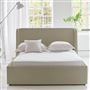 Amalfi Bed -Single - Cassia Velvet - Dove