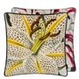 Flowered Craie Cushion