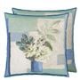 Celadon Vase Delft Cushion