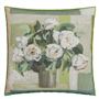 Celadon Vase Celadon Cushion