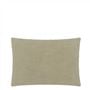 Enamel Flower Celadon Cushion - Reverse
