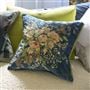 Margaretta Velours Noir Velvet Cushion