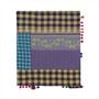 Purple & Blue Check Injiri Scarf
