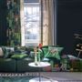 Margaretta Emerald Emboidered Cushion