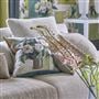 Celadon Vase Celadon Cotton Cushion