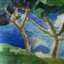 Matsu Grasscloth Cobalt