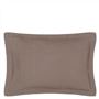 Biella Cocoa & Roebuck King Sham - Reverse