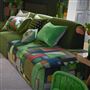 Raku Patchwork Emerald