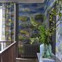 Matsu Grasscloth Cobalt