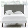 Polka Double Headboard - Self Buttons - Brera Lino Granite