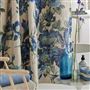 Hirigana Indigo Shower Curtain