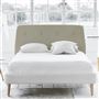 Cosmo Superking Headboard - Self Buttons - Cassia Dove